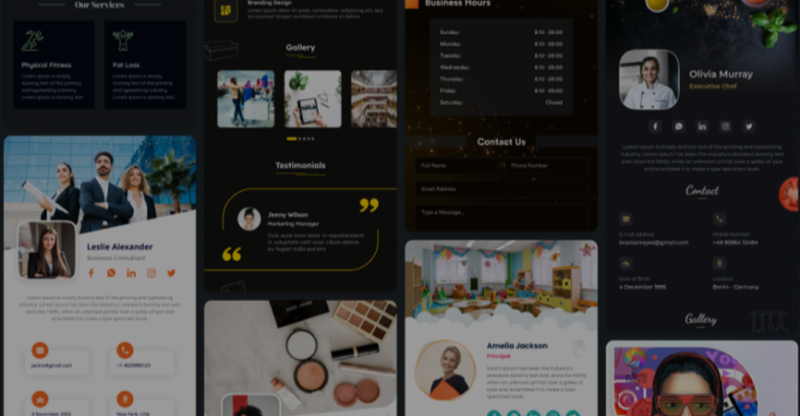 Example WebCard
